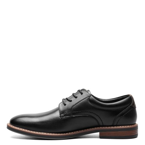 84982 001 Mens Nunn Bush Centro Flex Plain Toe Oxford Black 3