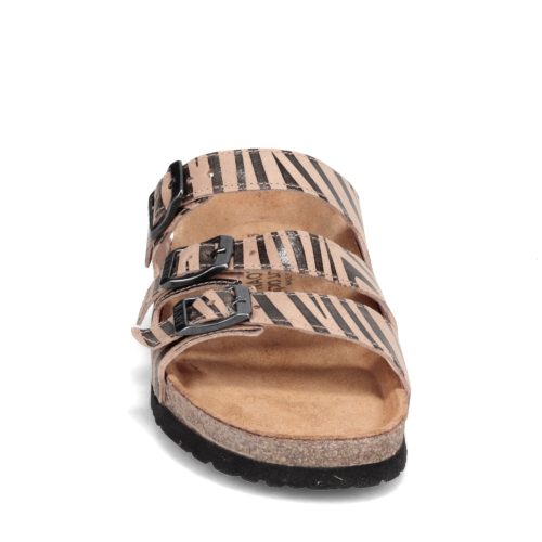 8700 Ec6 Womens Naot Austin Sandal Tan Zebra 2