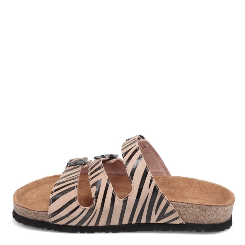 8700 Ec6 Womens Naot Austin Sandal Tan Zebra 3