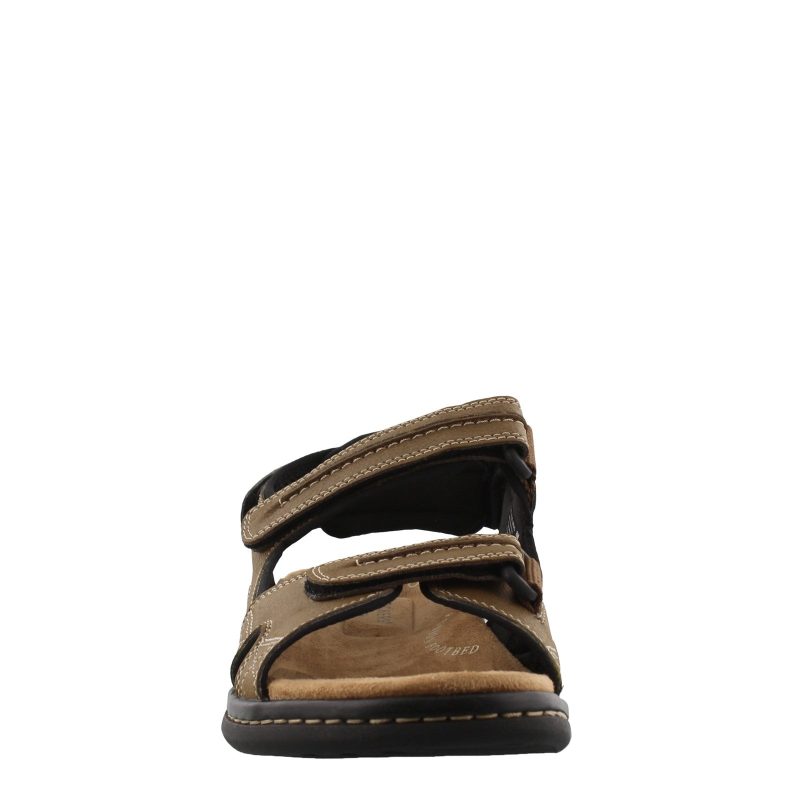 90 21382 Mens Dockers Newpage Sandal Dark Tan 2