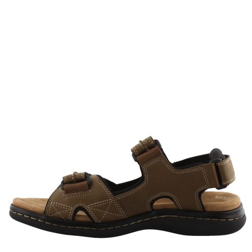 90 21382 Mens Dockers Newpage Sandal Dark Tan 3