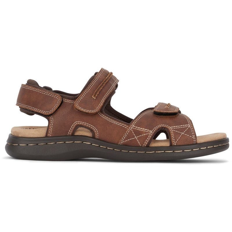 90 21387 Mens Dockers Newpage Sandals Rust 1 fbbe699b 750b 4f16 852e 86d88b9f761a