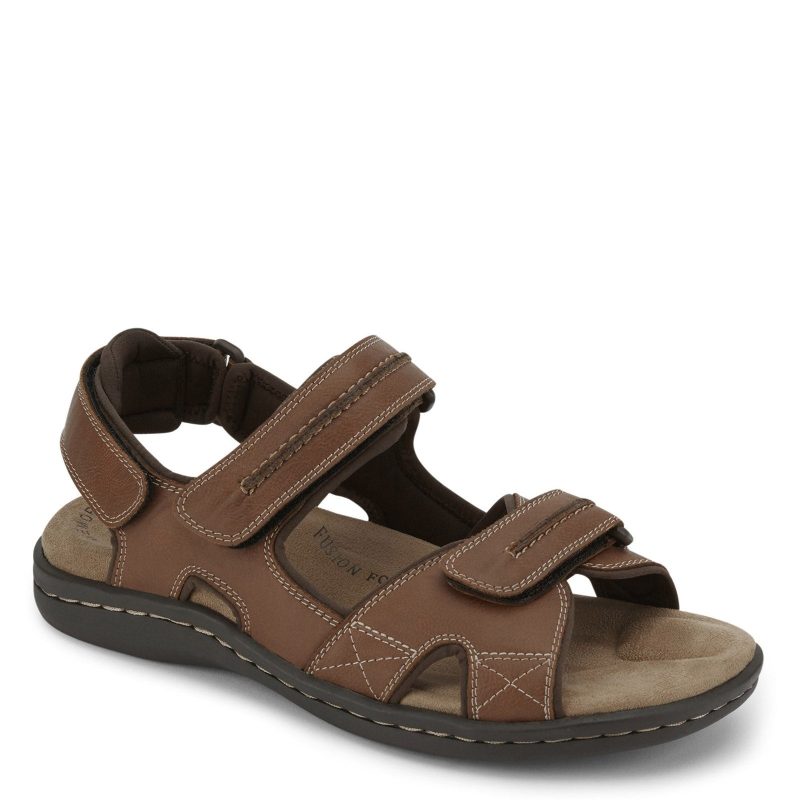 90 21387 Mens Dockers Newpage Sandals Rust 64206320 99db 4c26 98c2 53a8c45db64d