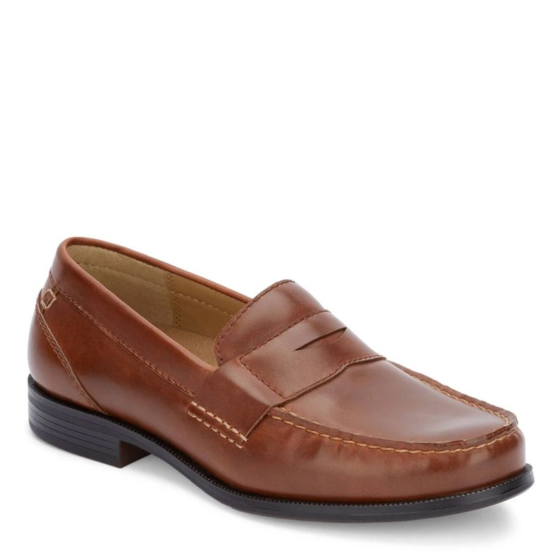 90 36532 Mens Dockers Colleague Penny Loafer Tan