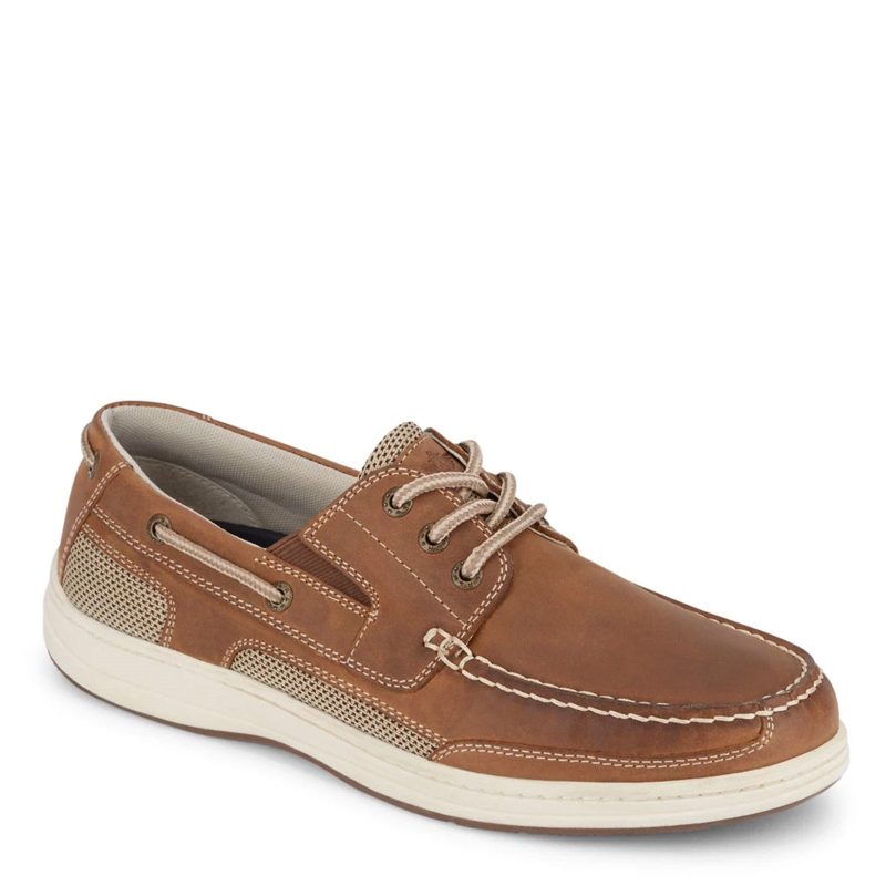 90 38613 Mens Dockers Beacon Boat Shoe Dark Tan