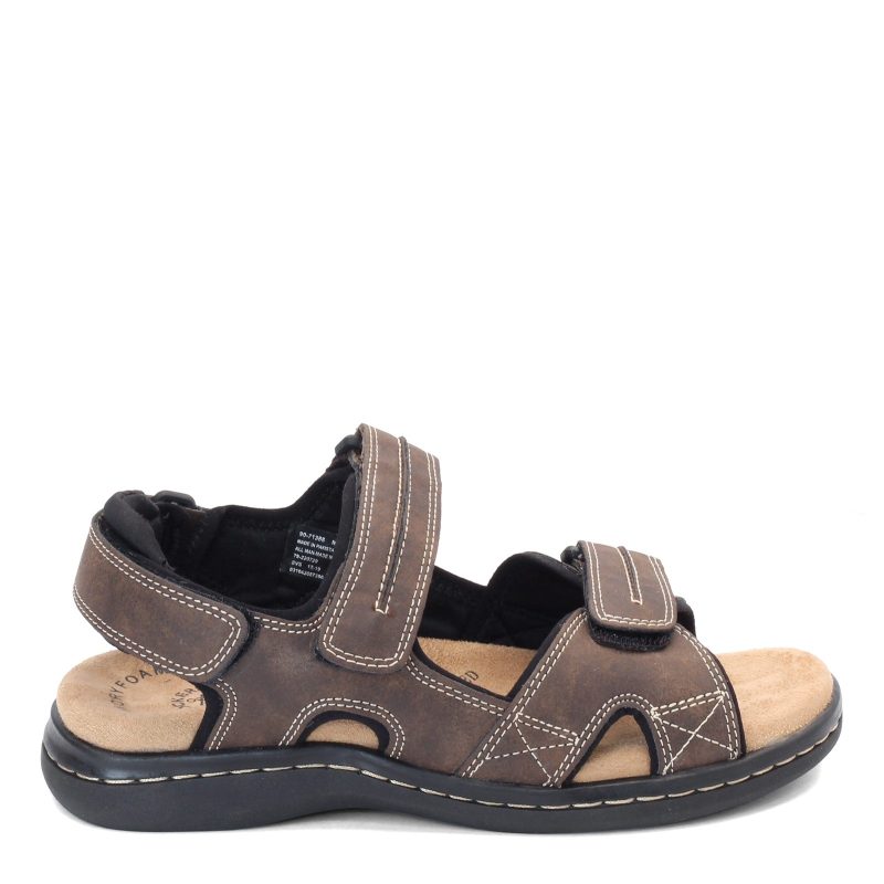 90 71388 Mens Dockers Newpage Sandal Brown Dark 1