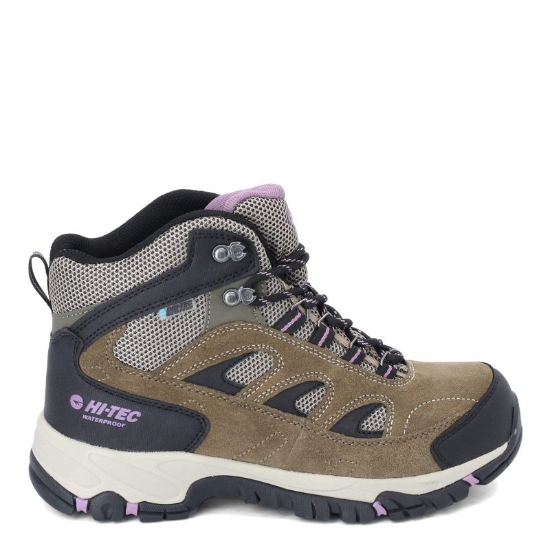 9536 Womens Hi Tec Logan Waterproof Hiking Boot Brown 1 8f7d3d24 2681 4f22 aaf3 f7e267da3816