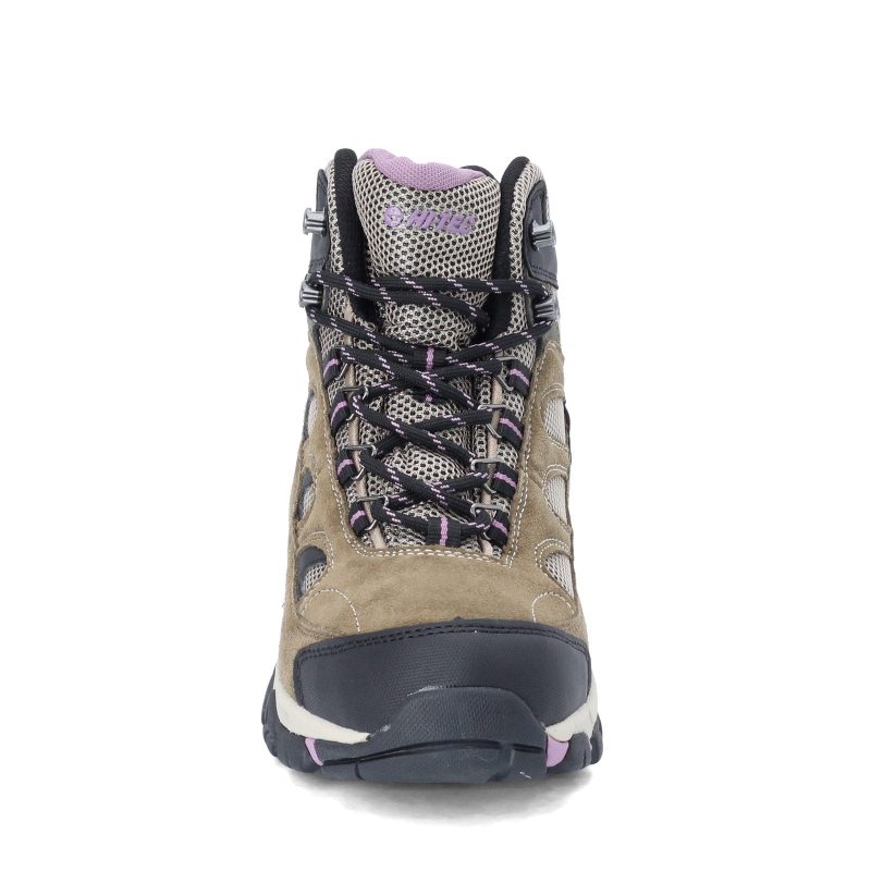 9536 Womens Hi Tec Logan Waterproof Hiking Boot Brown 2 094427f6 c54d 4d7c aaf2 4cca4e52441c