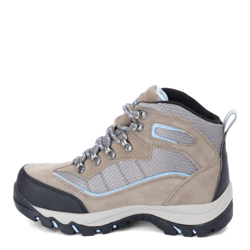 9537 W Womens Hi Tec Skamania Waterproof Hiking Shoe Wide Width Grey Blue 3