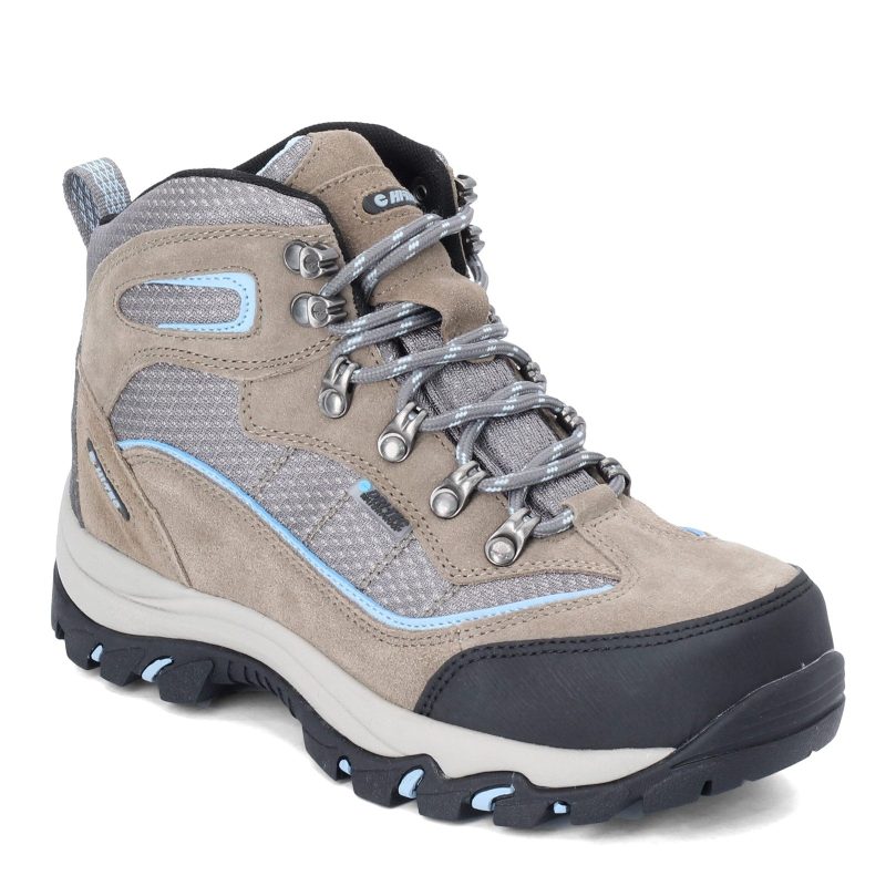 9537 W Womens Hi Tec Skamania Waterproof Hiking Shoe Wide Width Grey Blue 4112e2d3 9561 4dfc 8cfd d30141431120