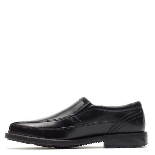 A13019 Mens Rockport Style Leader 2 Bike Toe Slip On Black 3