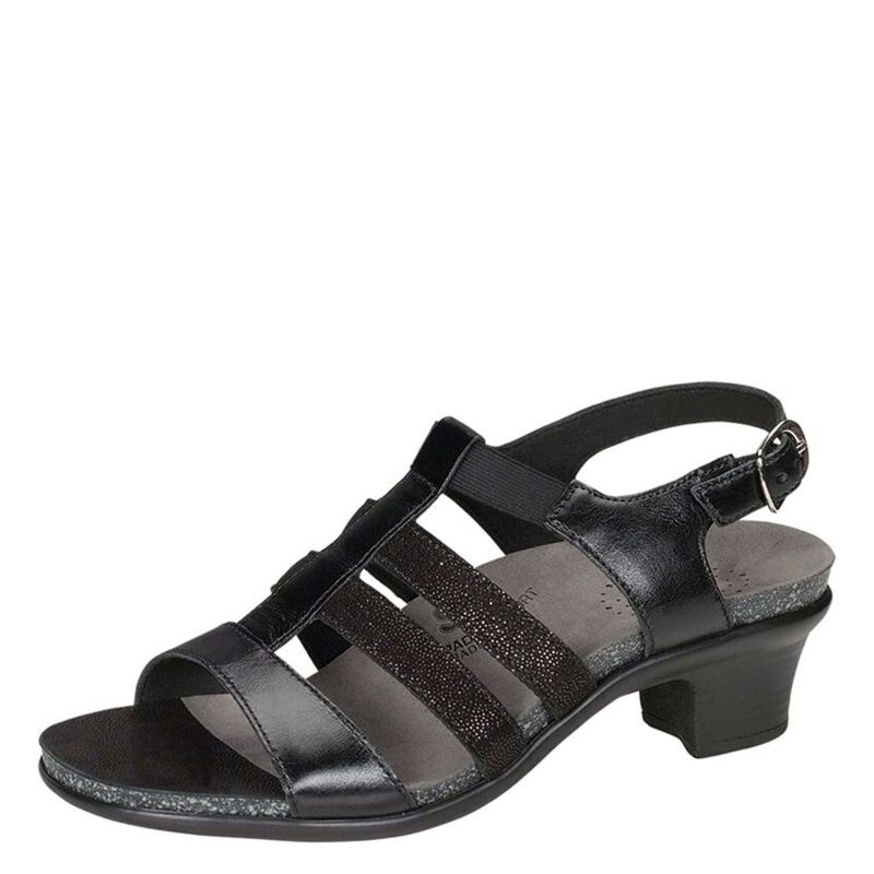 ALLEGRO BLACK Womens Sas Allegro Sandal Black 3