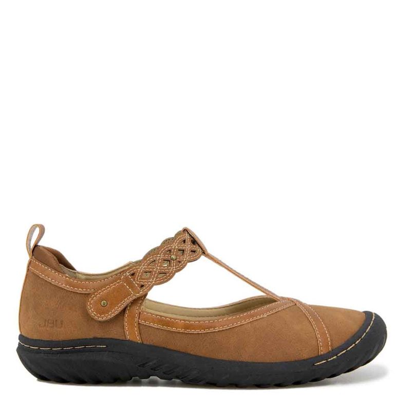 B2BUT04 Womens Jbu By Jambu Buttercup Slip On Tan 1