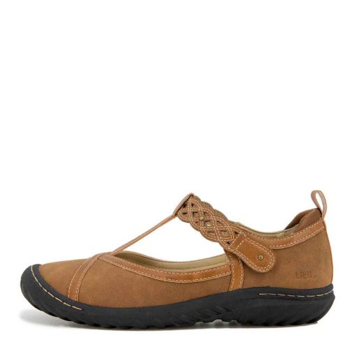 B2BUT04 Womens Jbu By Jambu Buttercup Slip On Tan 2