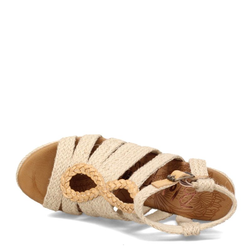 BF 9466R 932 Womens Blowfish Malibu Pazazz Rope Sandal Natural 5