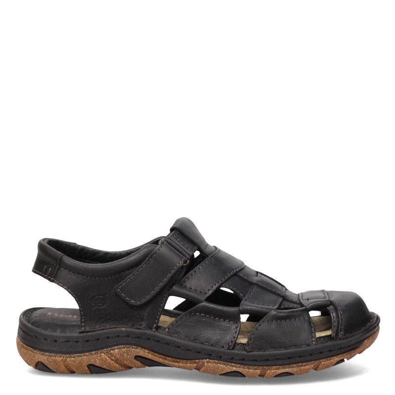 BM0002903 Mens Born Cabot Sandal Black 1