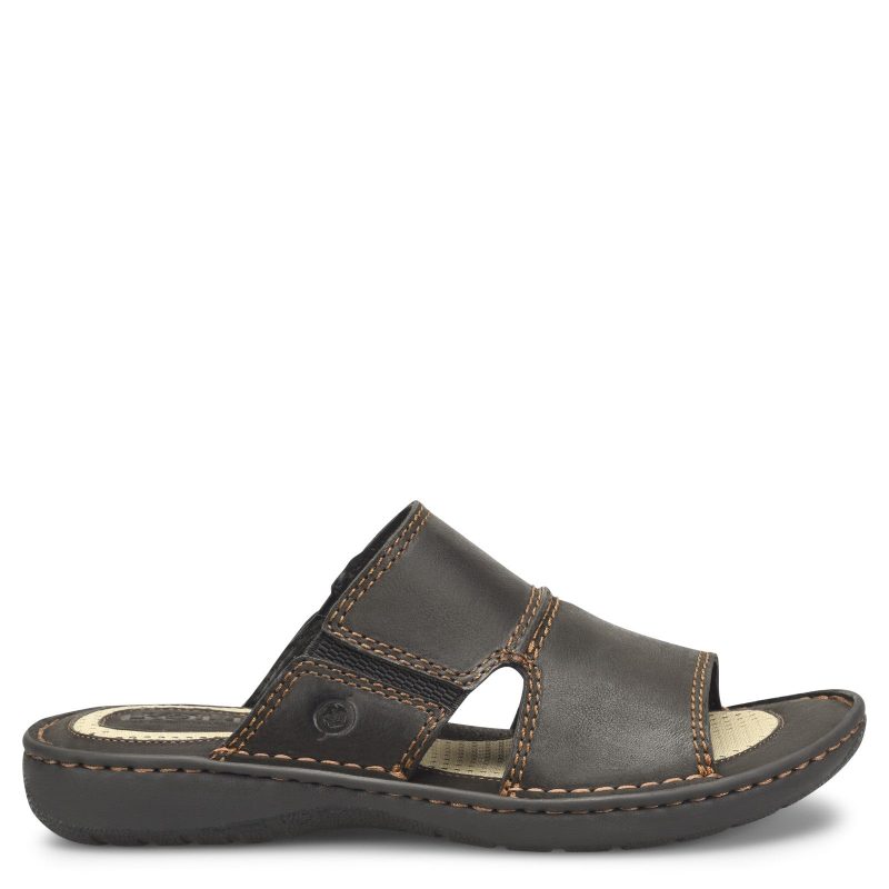 BM0007003 Mens Born Flores Sandal Black 1