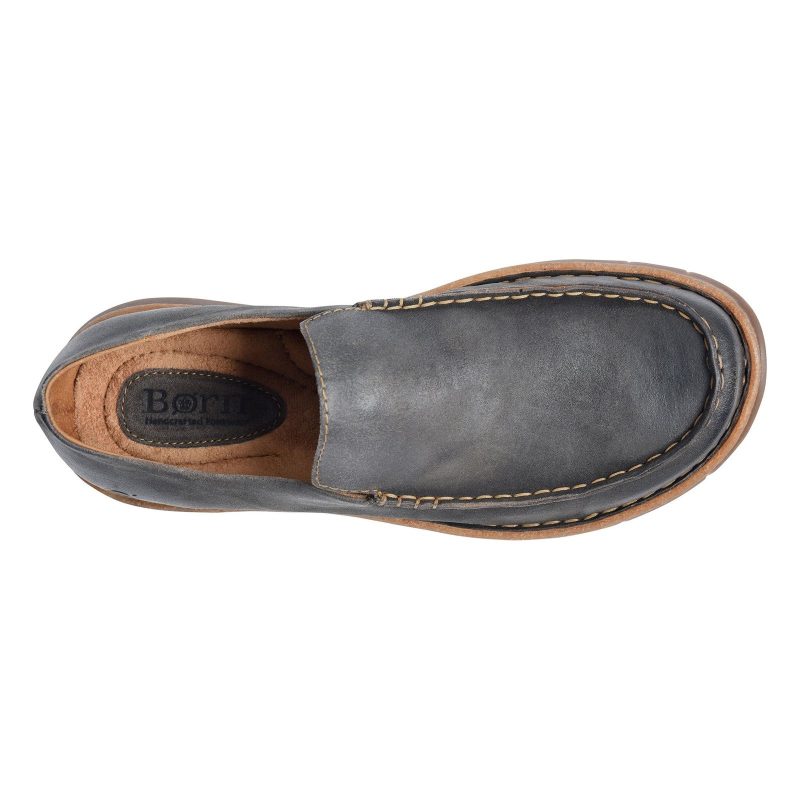 BM0009942 Mens Born Baylor Moc Dark Grey 4