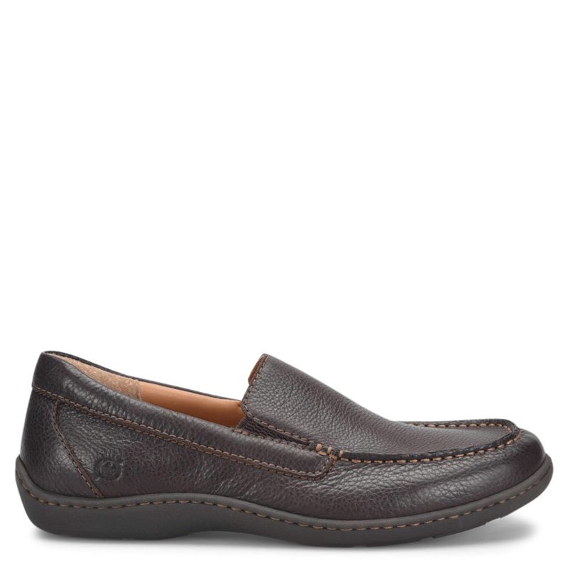 BM0010723 Mens Born Brompton Ii Loafer Dark Brown 1