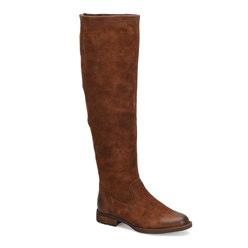 BR0015026 Womens Born Borman Over The Knee Boot Rust