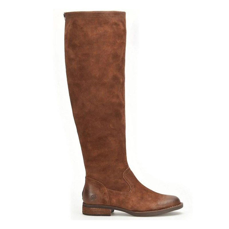 BR0015026 Womens Born Borman Over The Knee Boot Rust 1