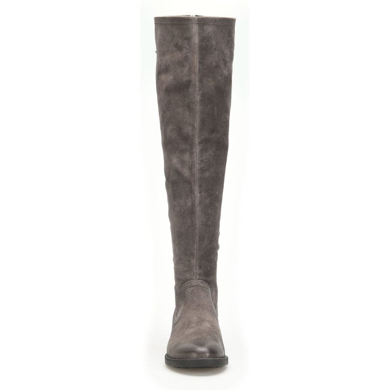 BR0015042 Womens Born Borman Over The Knee Boot Dark Grey 2