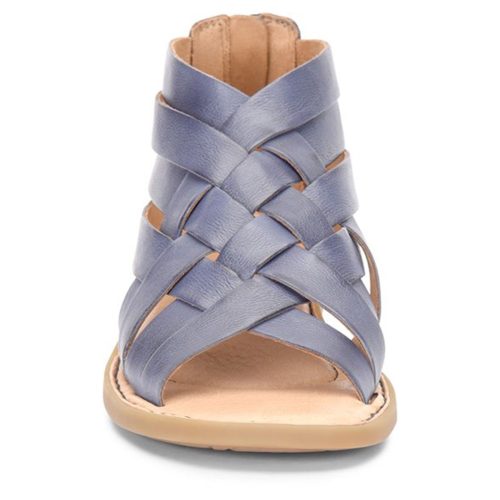 BR0032934 Womens Born Iwa Sandal Navy Weave 2