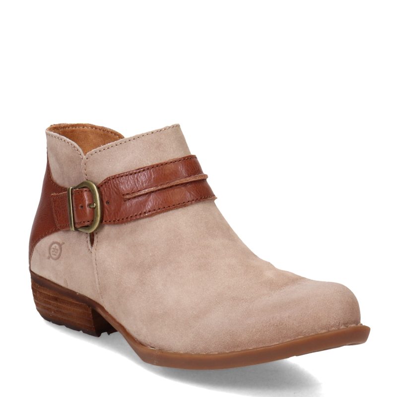 BR0040479 Womens Born Kati Boot Cream Brown f3fc598b c04c 4dec 8229 82992017e184