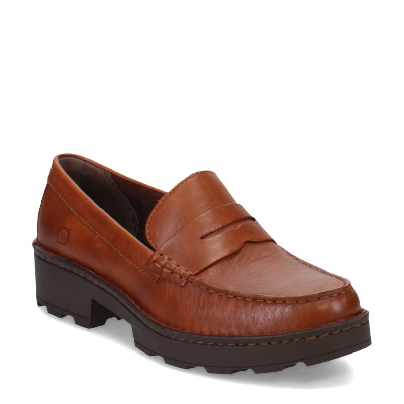 BR0041706 Womens Born Carrera Loafer Brown