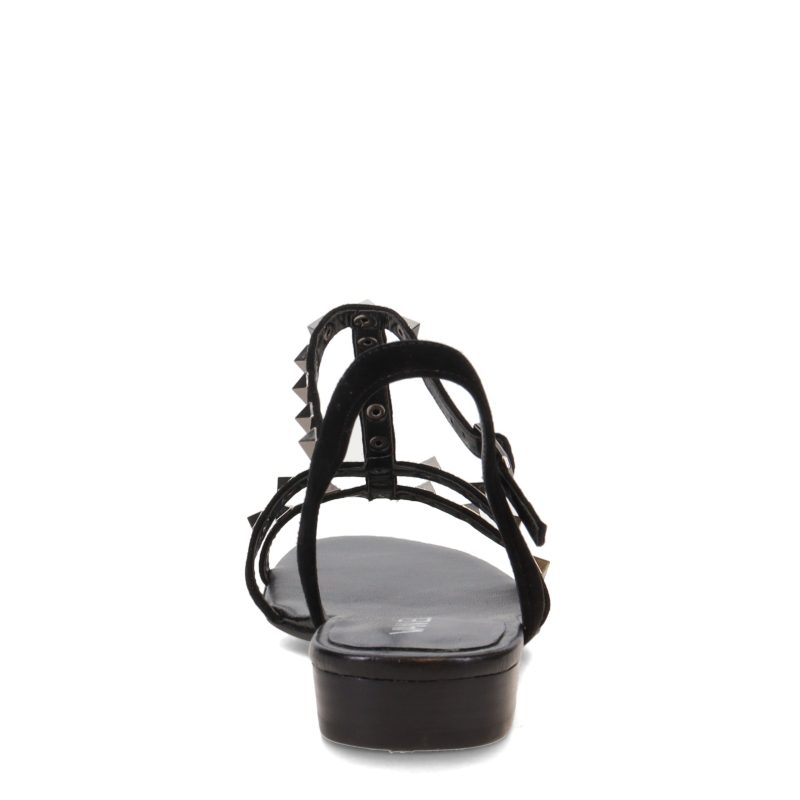 BRUNEL BLKSDE Womens Vaneli Brunel Sandal Black Suede 4