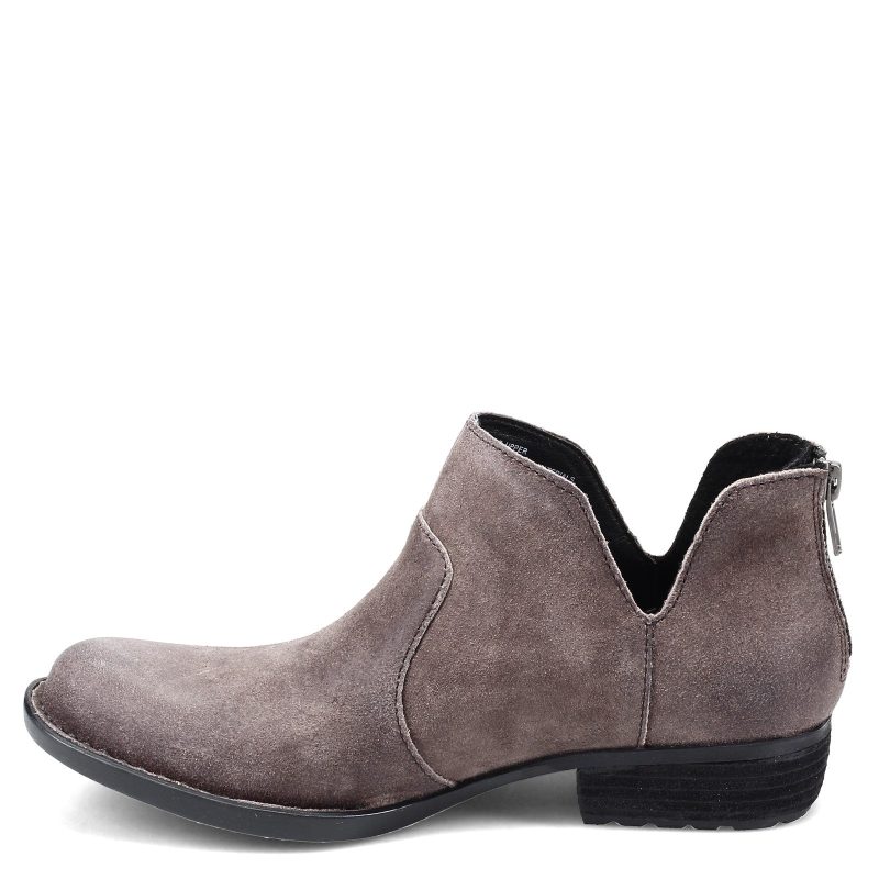 Br0012042 Womens Born Kerri Ankle Boot Gray 3