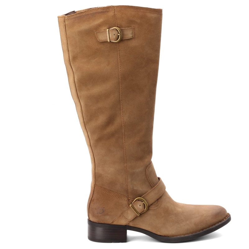 Br0012516 Womens Born Chesire Knee High Boot Tan 1