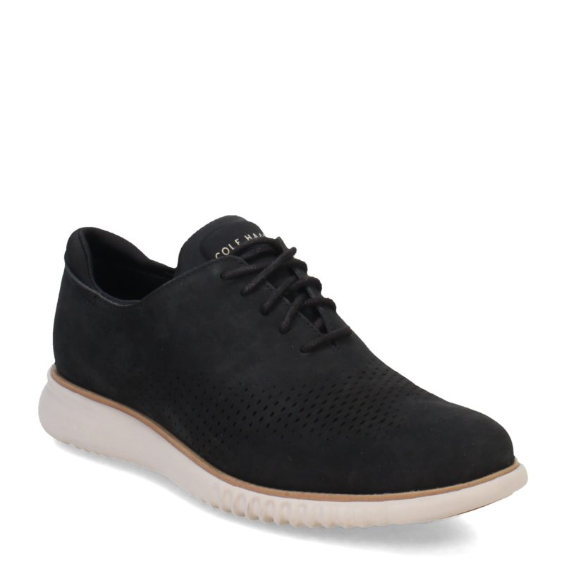 C23807 Mens Cole Haan 2 Zerogrand Laser Oxford Black Gray