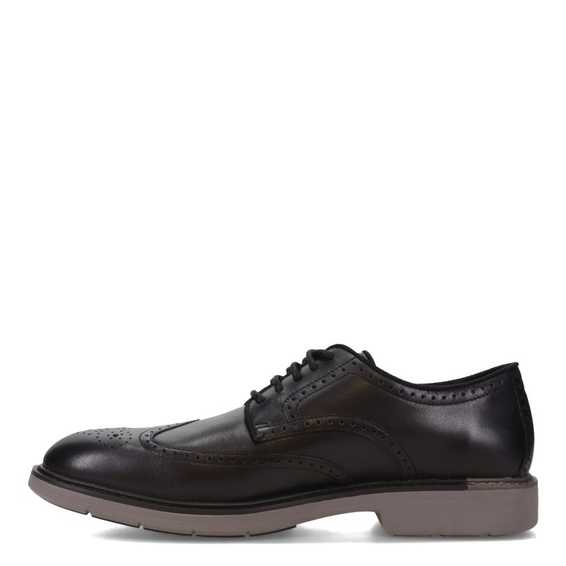 C34601 Mens Cole Haan Go To Wingtip Oxford Black Gray 3