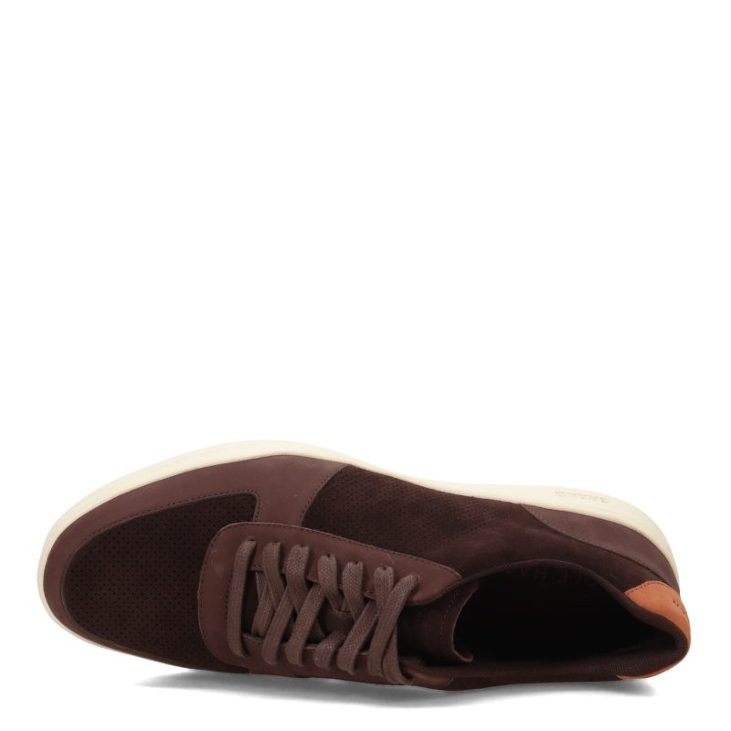 C36143 Mens Cole Haan Grand Crosscourt Modern Perf Sneaker Chocolate 5