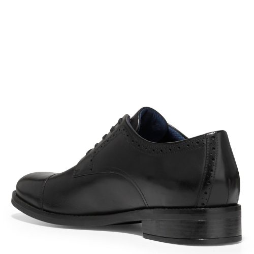 C37332 Mens Cole Haan Grand Cap Toe Oxford Black 3