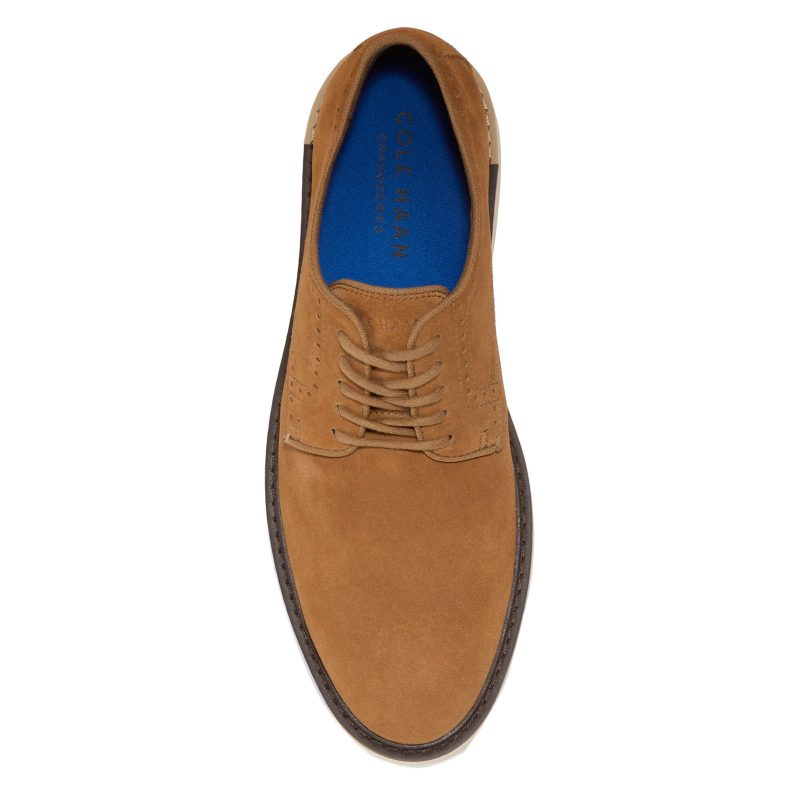 C37685 Mens Cole Haan Go To Plain Oxford Toffee 3