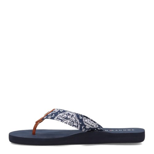 CART X BUMFB Womens Tommy Hilfiger Cart X Sandal Navy 3