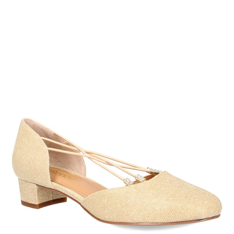 CHAROL GFGLD Womens J Renee Charolette Pump Gold Glitter