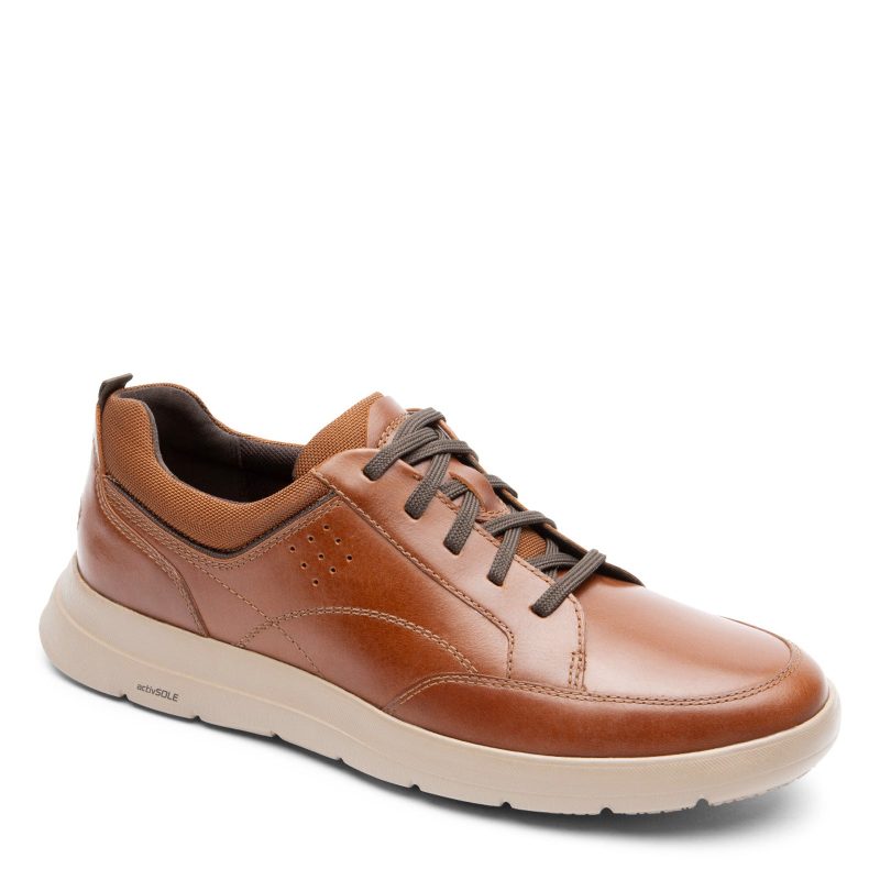 CI9634 Mens Rockport Truflex Cayden Ltt Shoe Tan 19382358 7e91 4436 8d79 eae5ddc1faa8