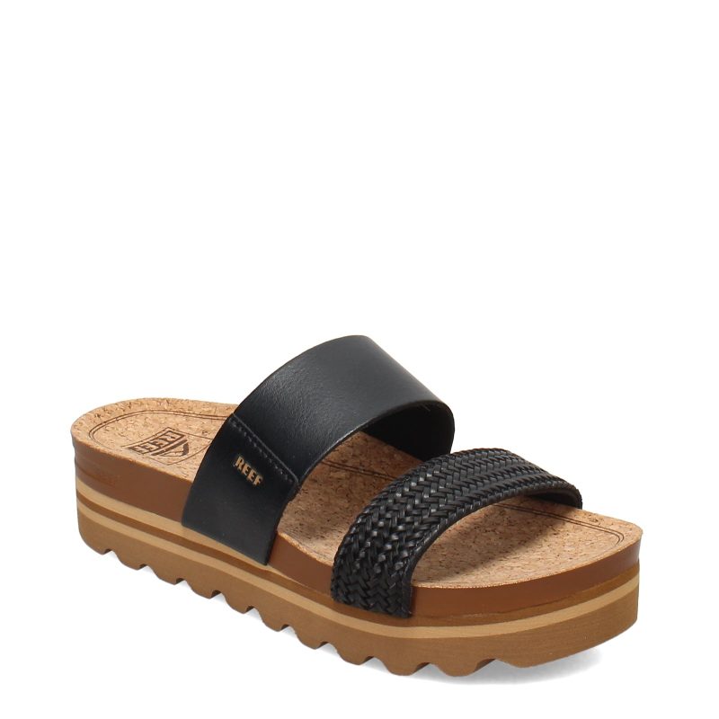 CI9862 Womens Reef Cushion Vista Hi Slide Black Braid