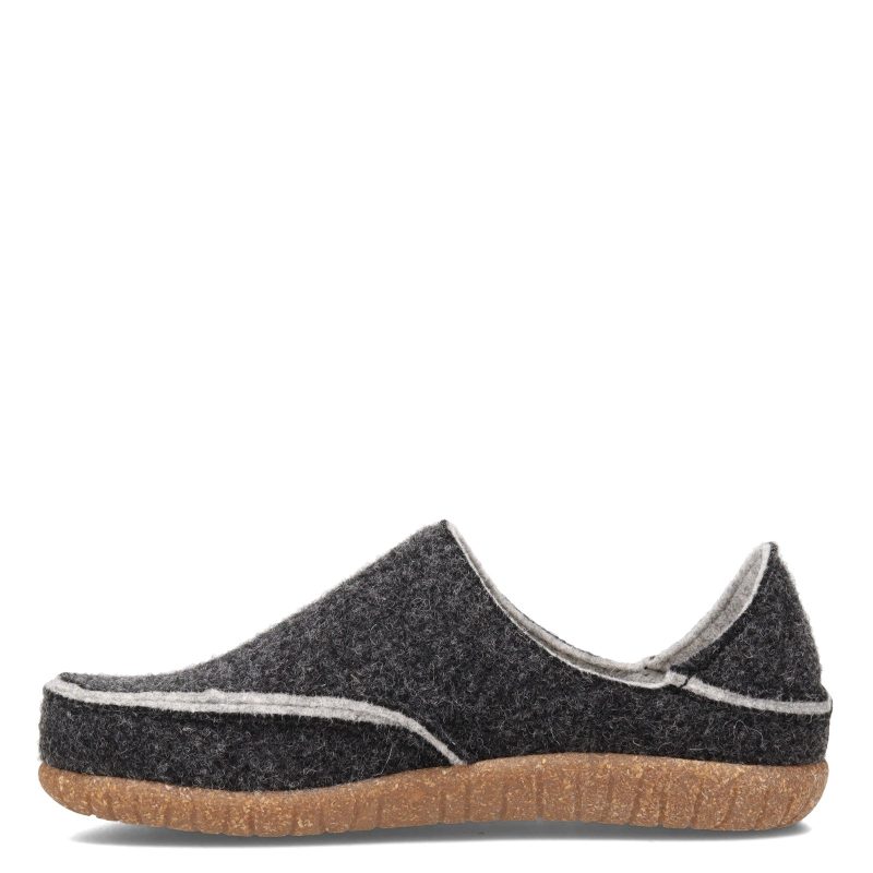 CNW 3303 CHA Womens Taos Convertawool Slip On Charcoal 3