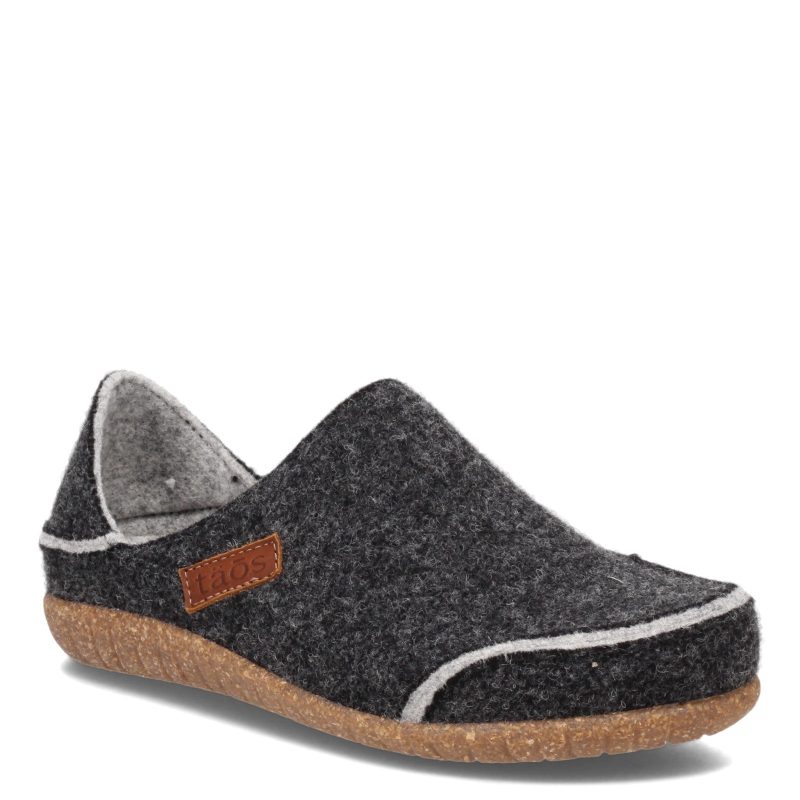 CNW 3303 CHA Womens Taos Convertawool Slip On Charcoal aa5e83e5 0dac 41fe b62f b943442c33dc