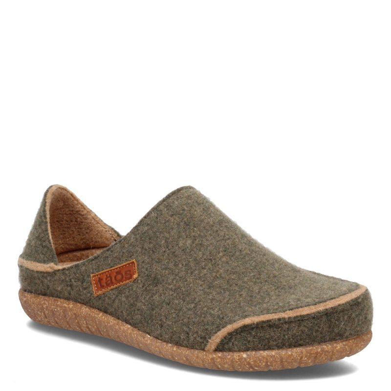 CNW 3303 OLV Womens Taos Convertawool Slip On Olive