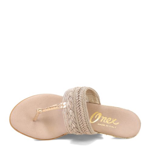 COAST ROS Womens Onex Coast Sandal Rose Gold 5