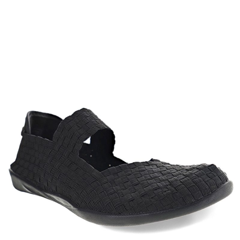 CUDDLY BLK Womens Bernie Mev Cuddly Slip On Black