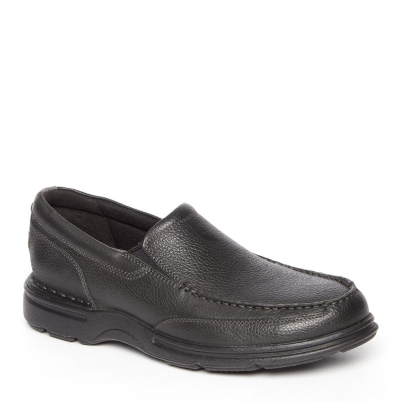 Cg8965 Mens Rockport Prowalker Eureka Plus Slip On Black