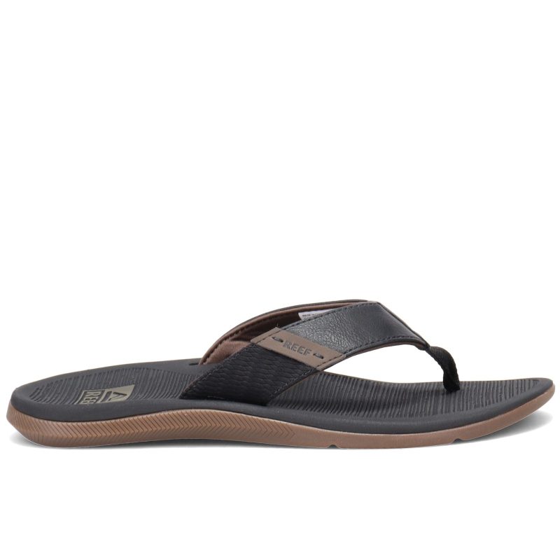 Ci4650 Mens Reef Santa Ana Sandal Black 1