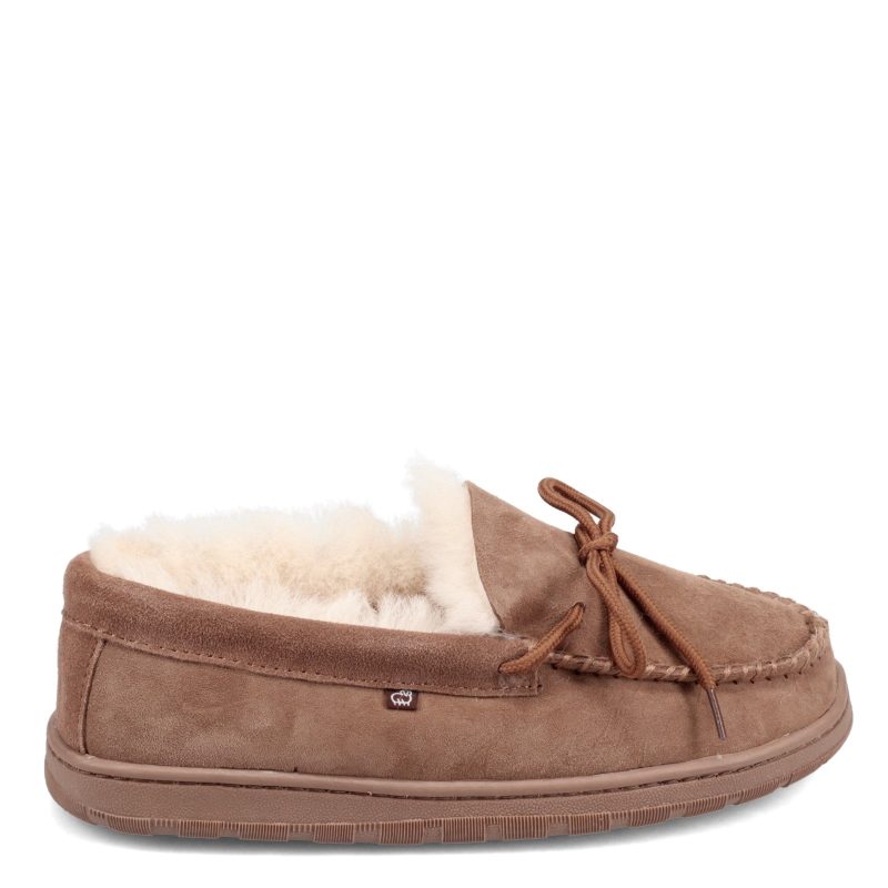 Cm1946 Cnt Mens Lamo Doubleface Moccasin Slipper Chestnut 1 807da4bf 4cf2 44bd aa17 59e23f55a89b