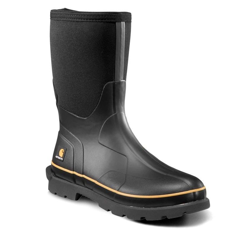 Cmv1121 Mens Carhartt Mud Runner 10in Rubber Boot Black fd6333ab f609 41e1 b5e9 7813a91e7c0f